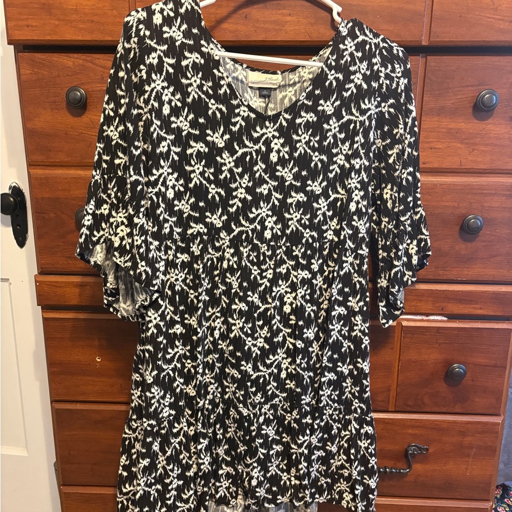 Black and White Women's Top